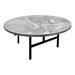 Round Swirl Aluminum Folding Table